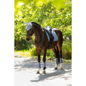 LeMieux Tapis de Selle Suede Square Dressage Powder Blue