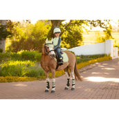 LeMieux Tapis de Selle Mini Suede Close Contact Square de Saut Macaron