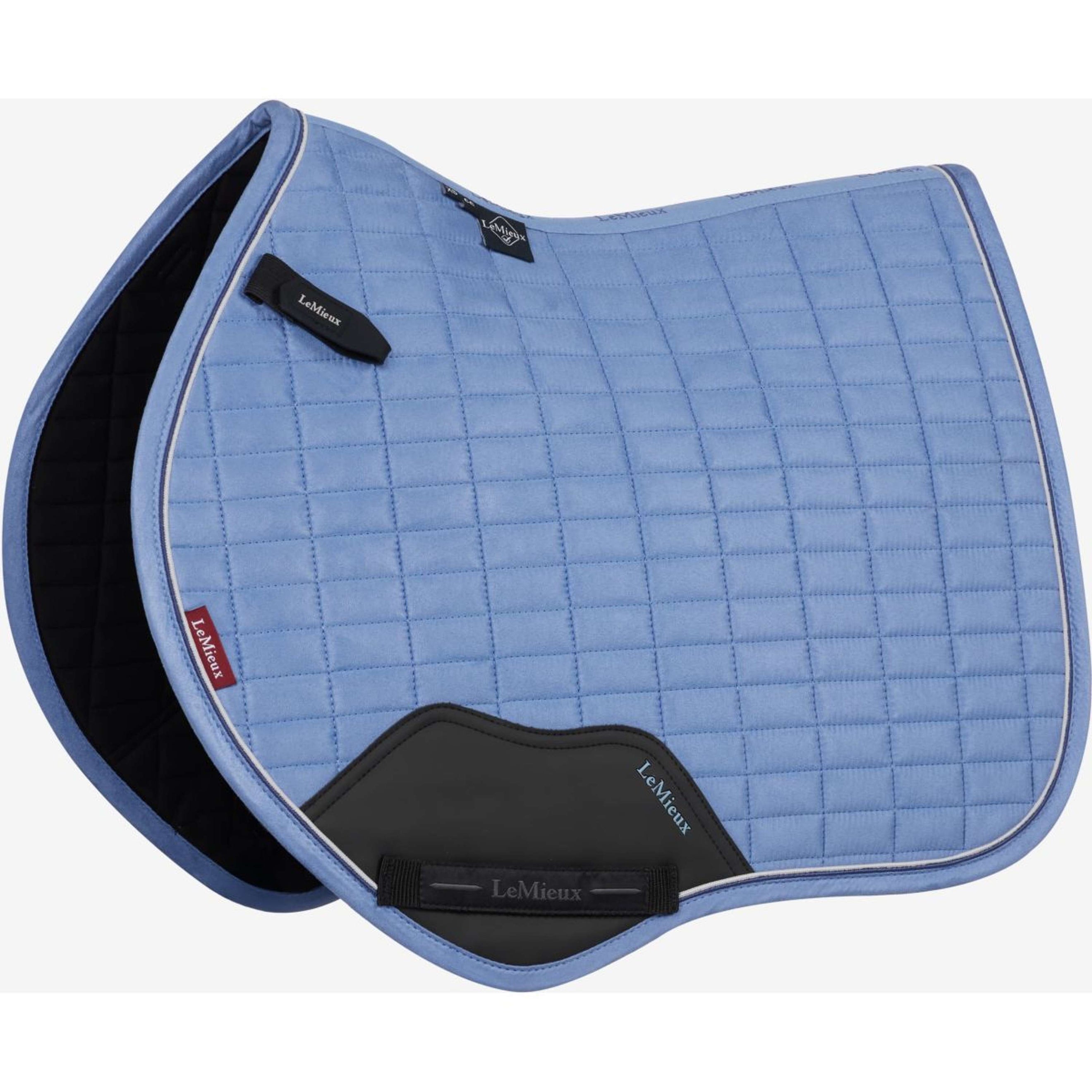 LeMieux Tapis de Selle Mini Suede Close Contact Square de Saut Powder Blue