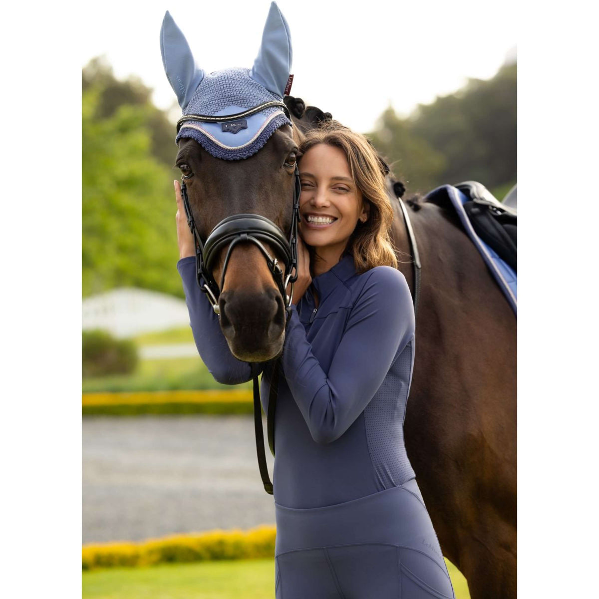 LeMieux Bonnet Anti-Mouches Loire Powder Blue