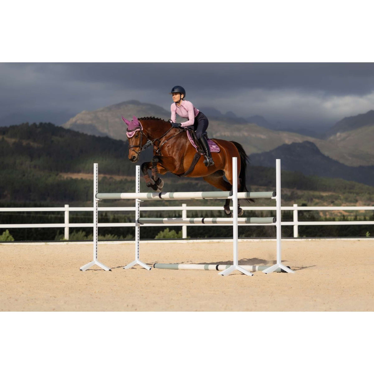 LeMieux Tapis de Selle Loire Classic Close Contact Square de Saut Mallow