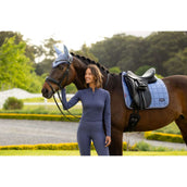 LeMieux Tapis de Selle Loire Classic Square Dressage Powder Blue