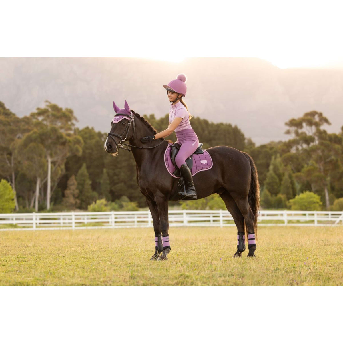 LeMieux Tapis de Selle Loire Classic Square Polyvalent Mallow