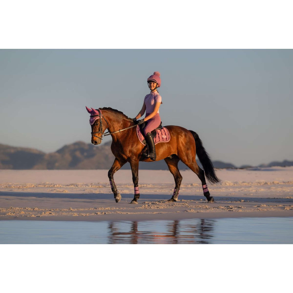 LeMieux Tapis de Selle Loire Classic Square Polyvalent Mallow