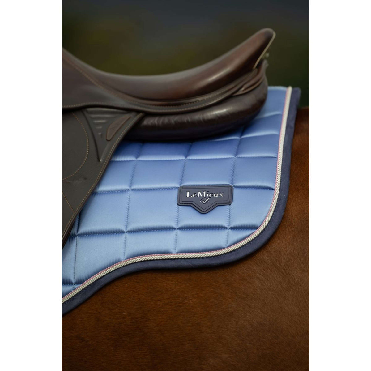 LeMieux Tapis de Selle Loire Classic Square Polyvalent Powder Blue