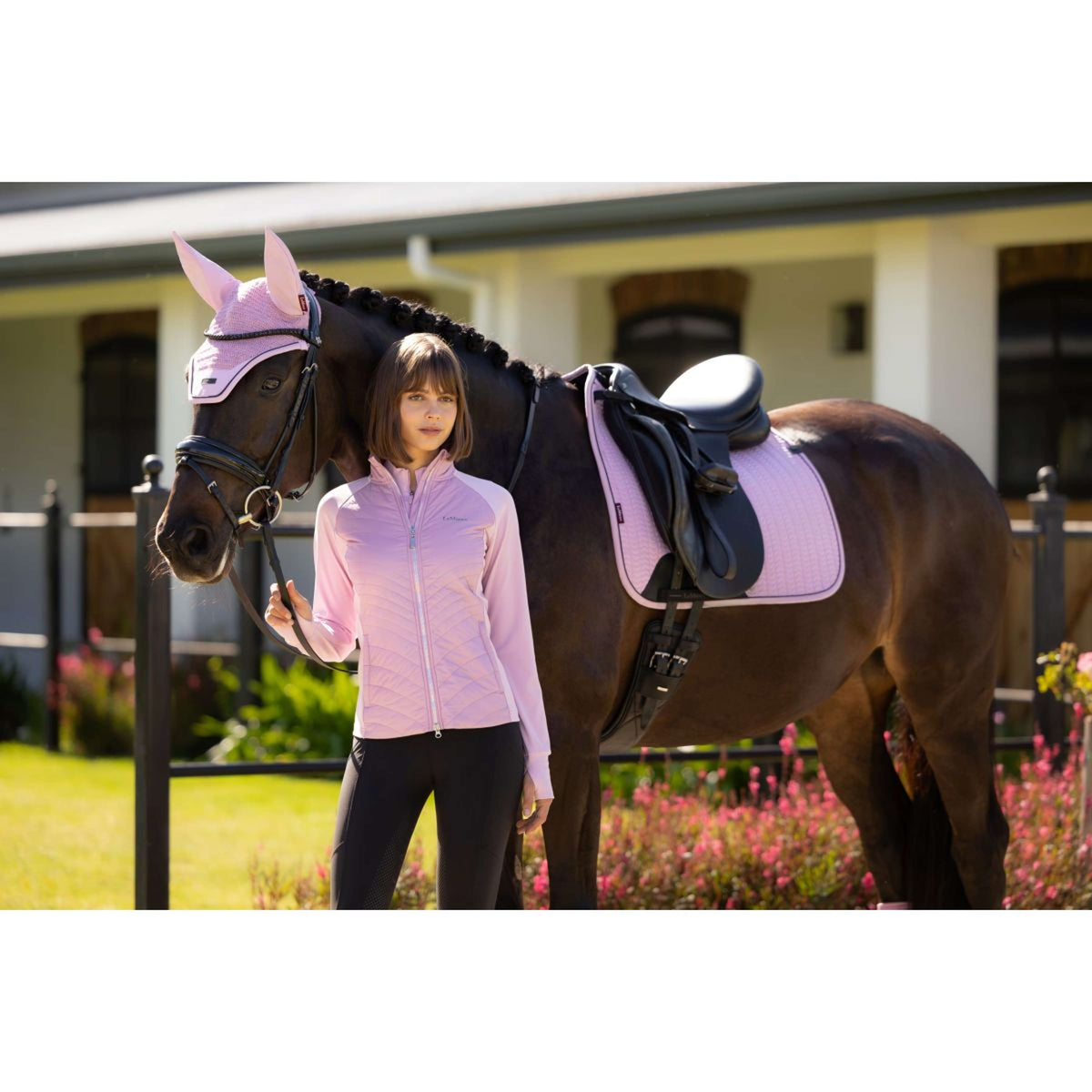 LeMieux Tapis de Selle Essence Square Dressage Fondant