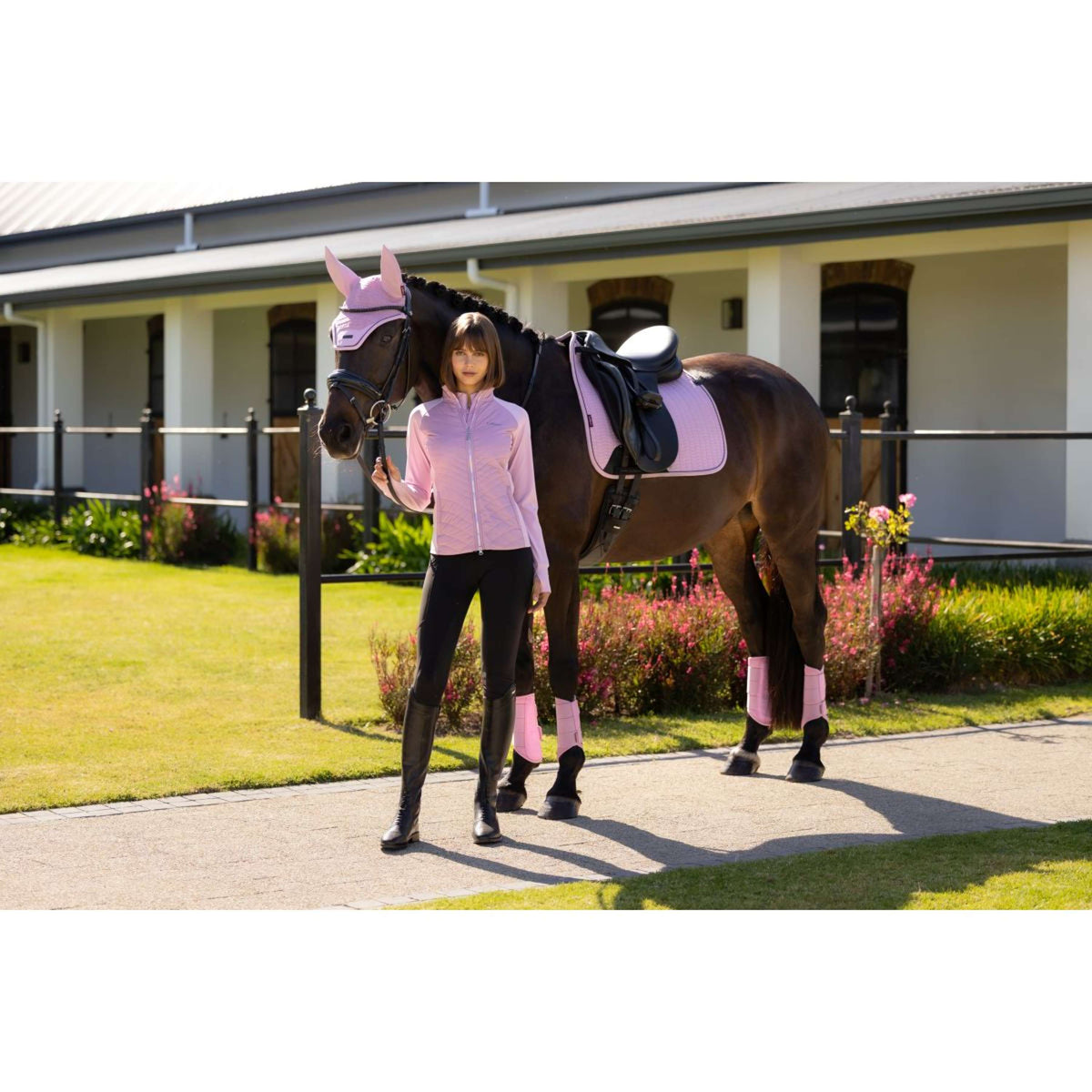 LeMieux Tapis de Selle Essence Square Dressage Fondant