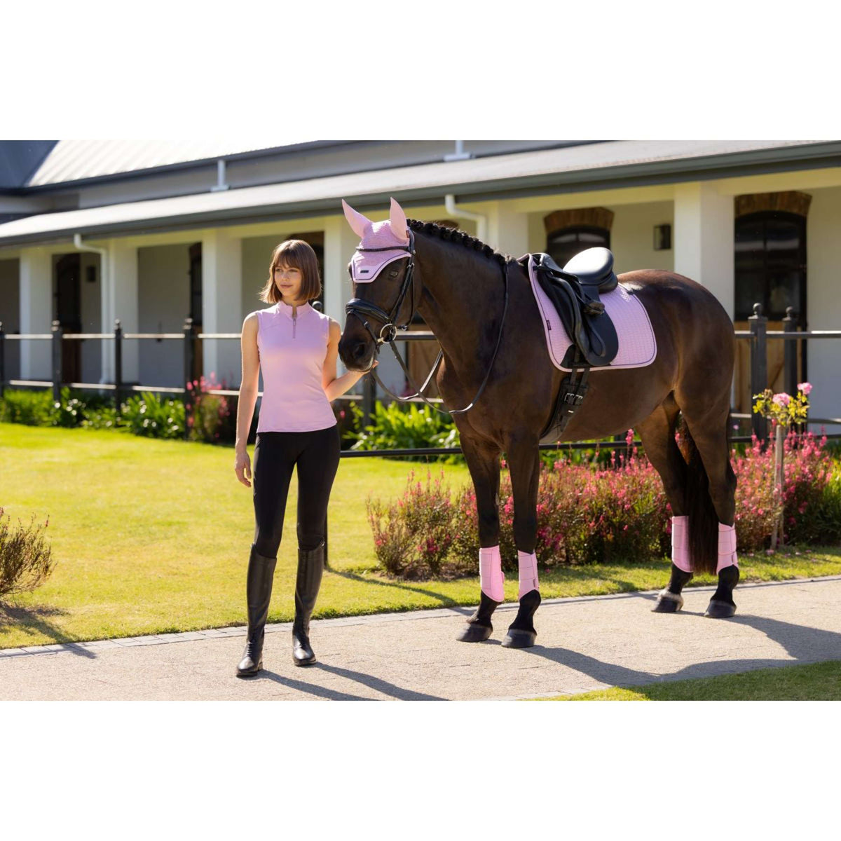 LeMieux Tapis de Selle Essence Square Dressage Fondant