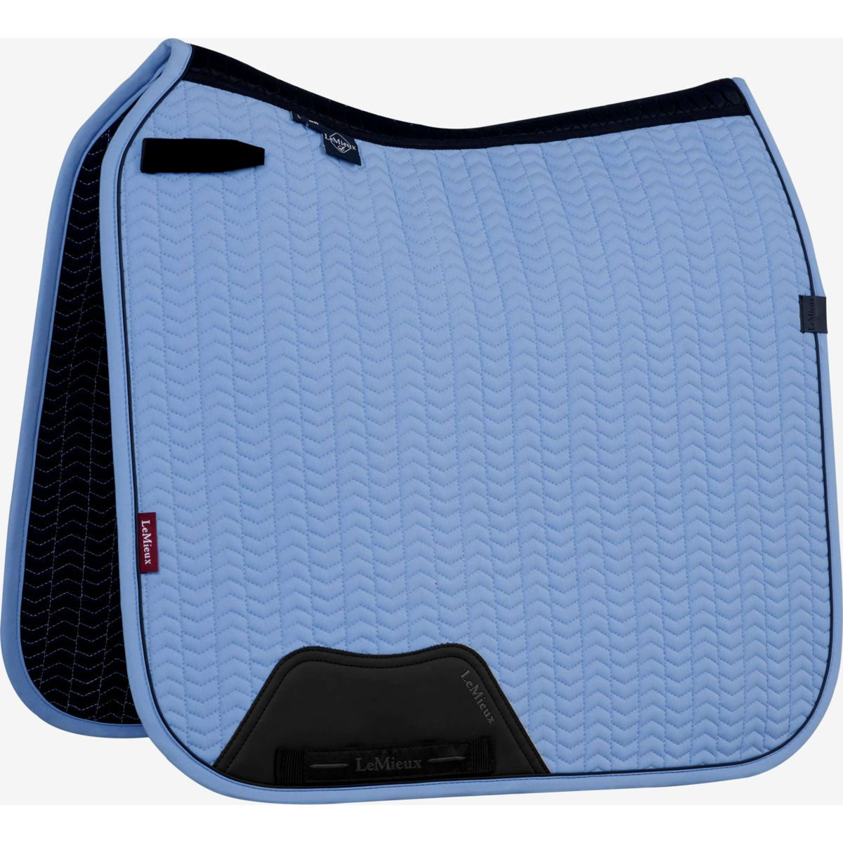 LeMieux Tapis de Selle Essence Square Dressage Powder Blue