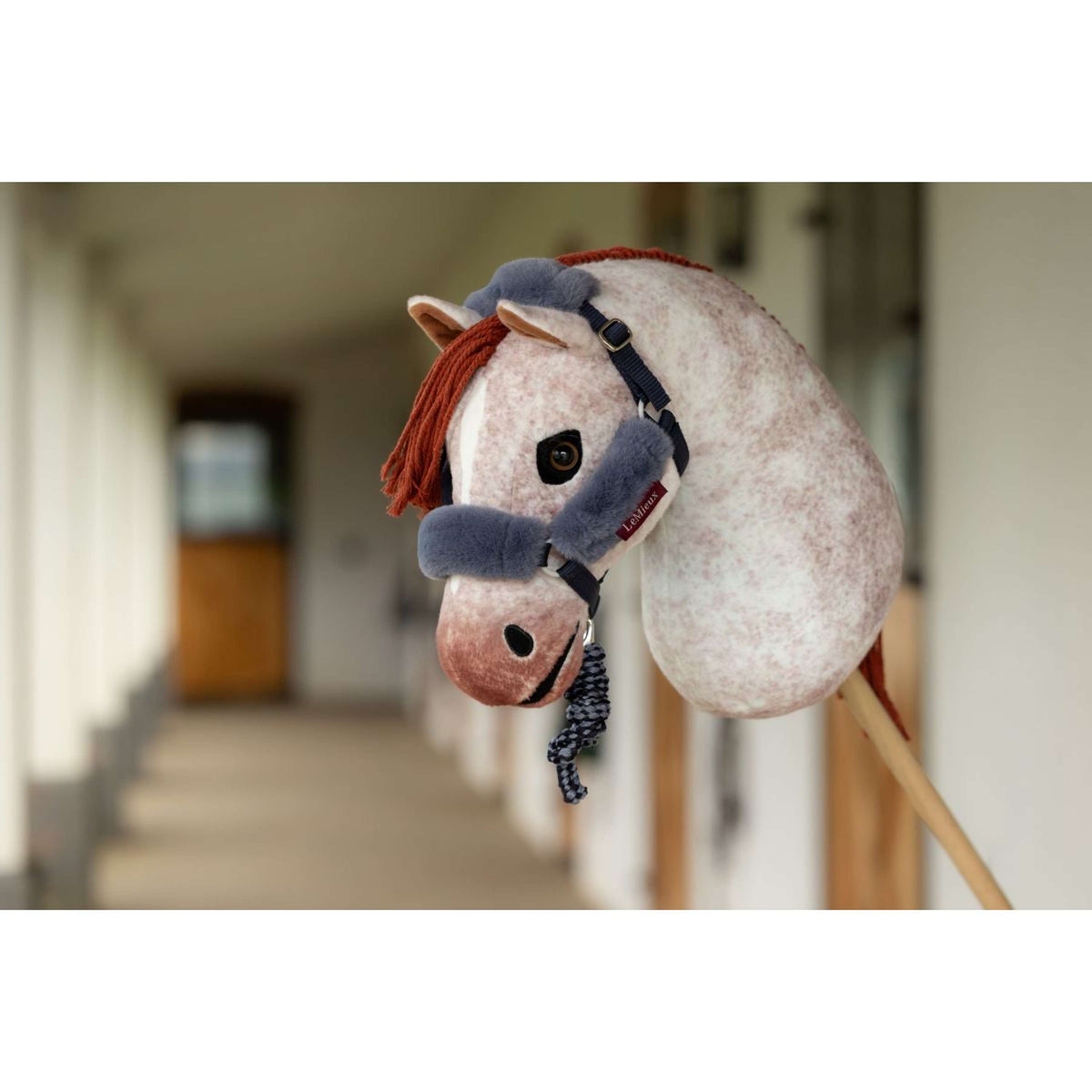 LeMieux Hobby Horse Comfort Licol Marin
