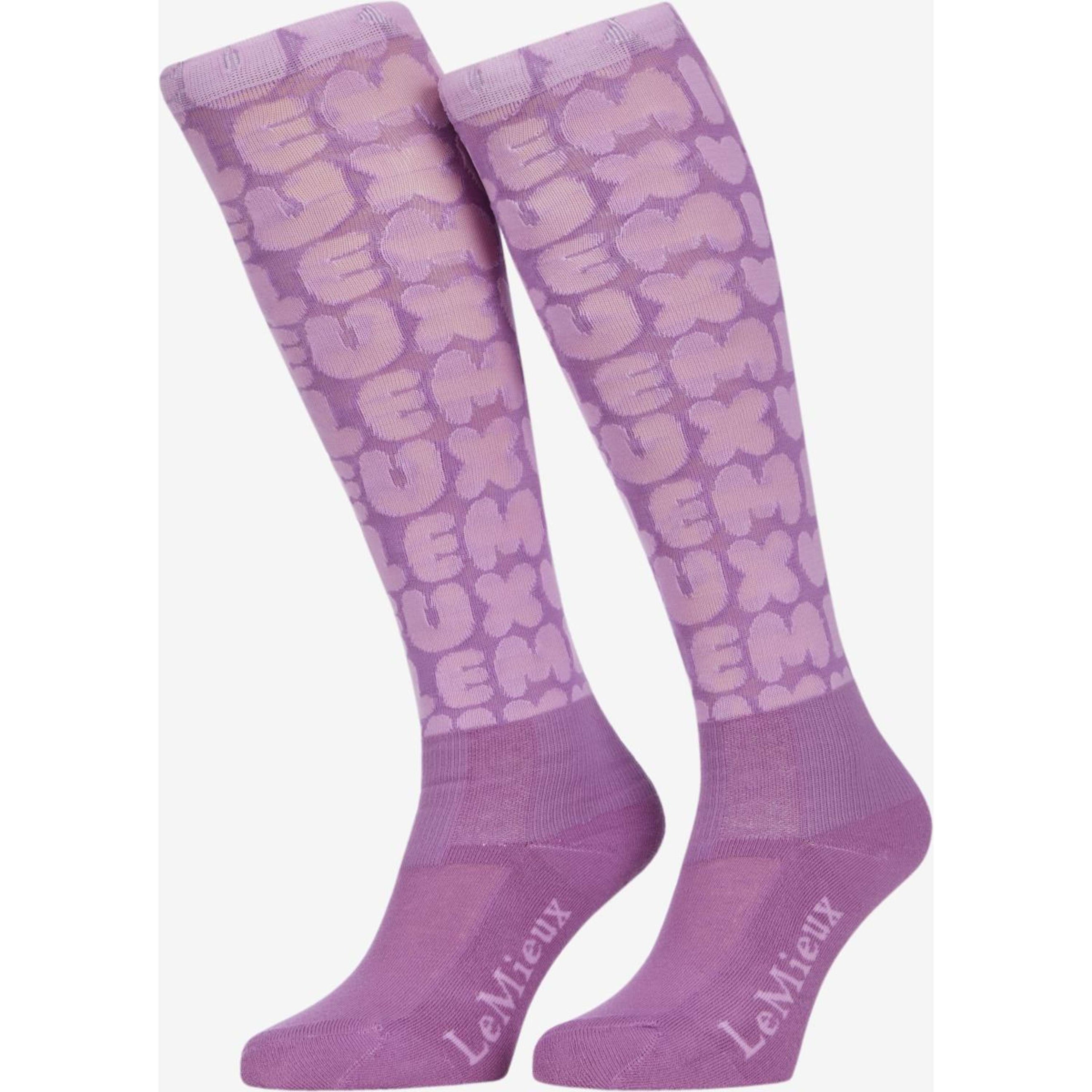 LeMieux Chaussettes Footsie Bubble Fondant