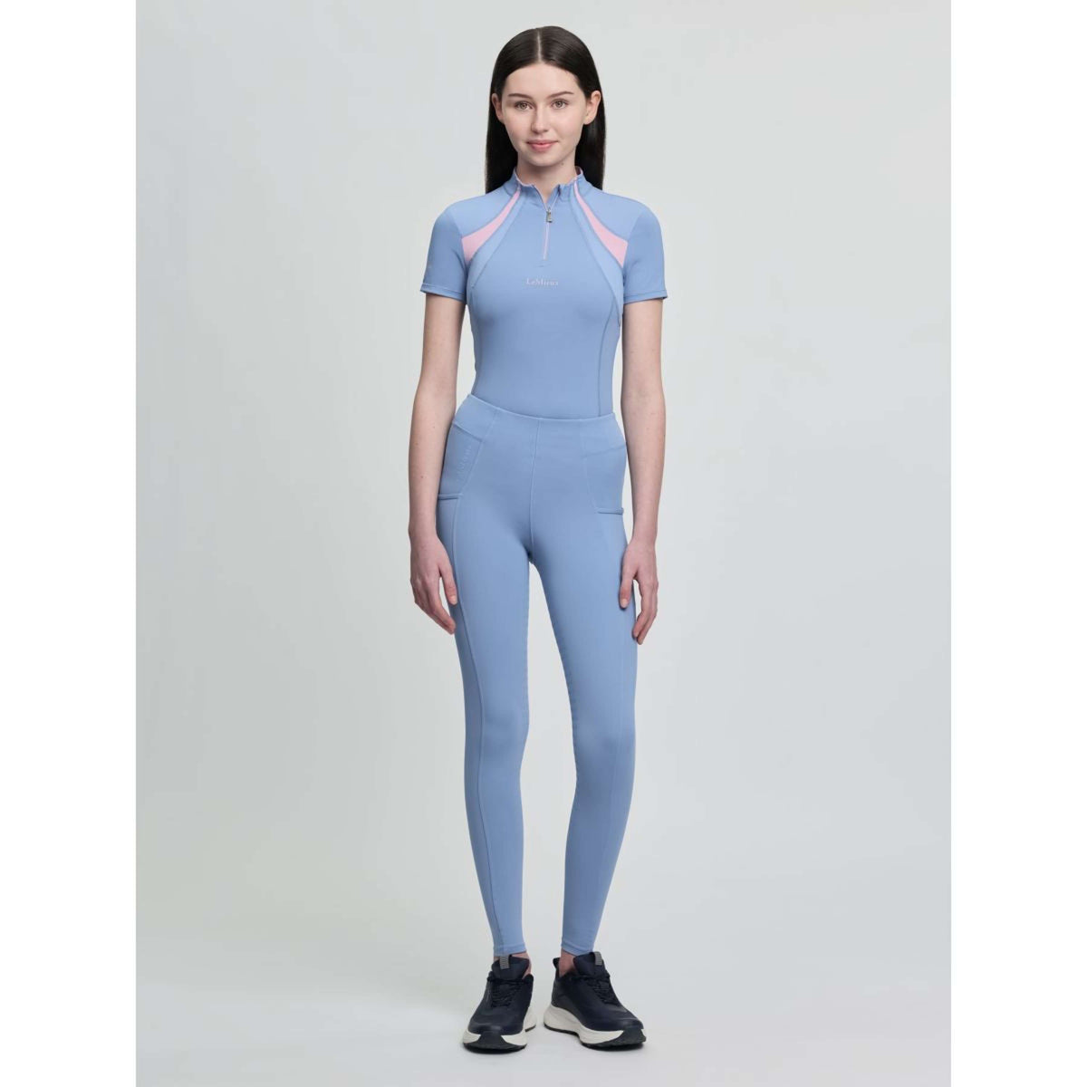 LeMieux Legging d'Équitation Young Rider Orla Powder Blue