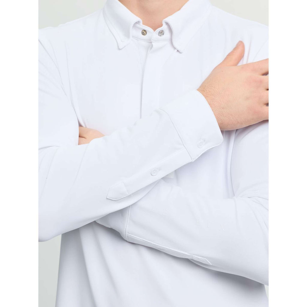 LeMieux T-shirt de Concours Show Hommes Blanc