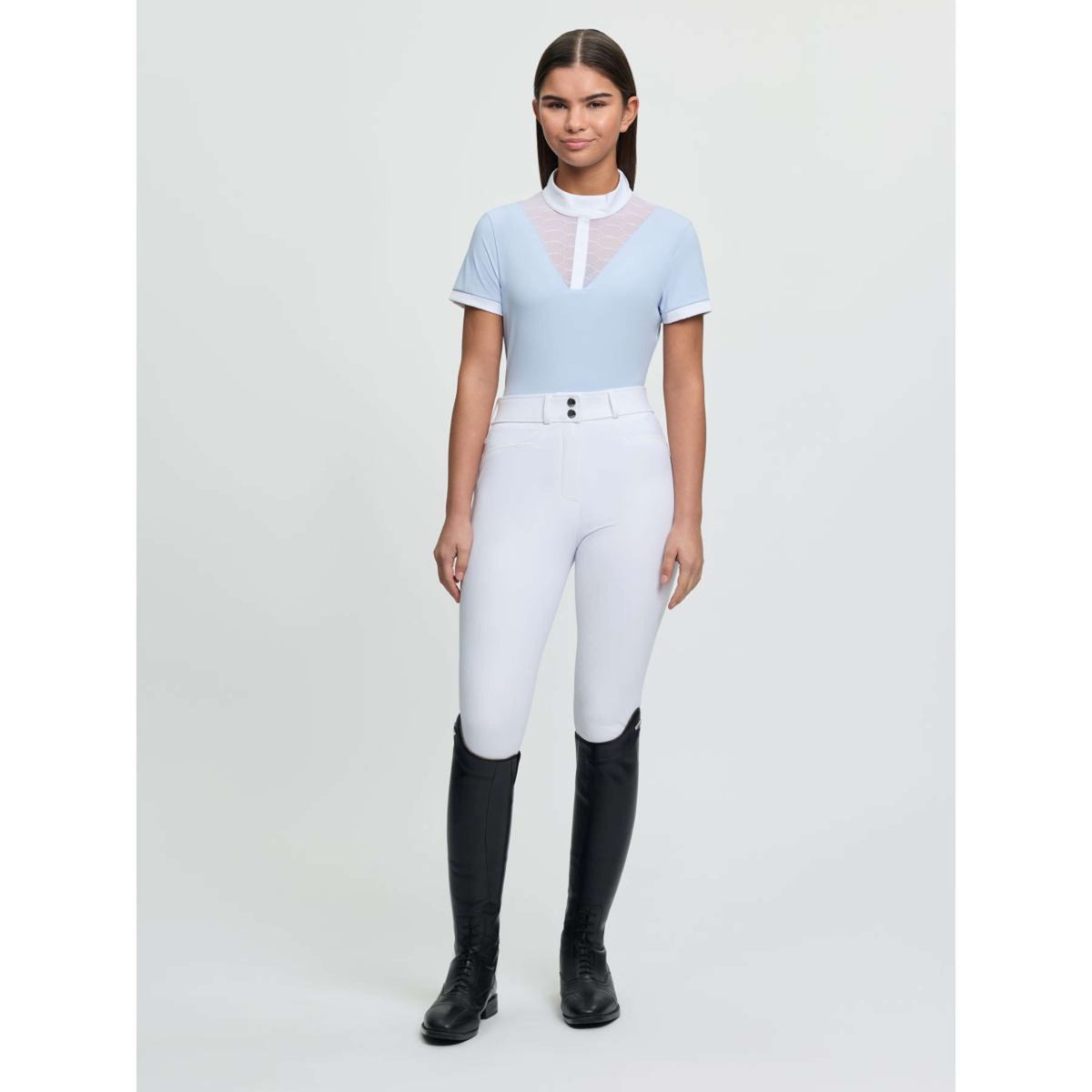LeMieux T-shirt de Concours Young Rider Eva Mist