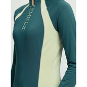 LeMieux Base Layer Philippa Mesh Longues Manches Jungle