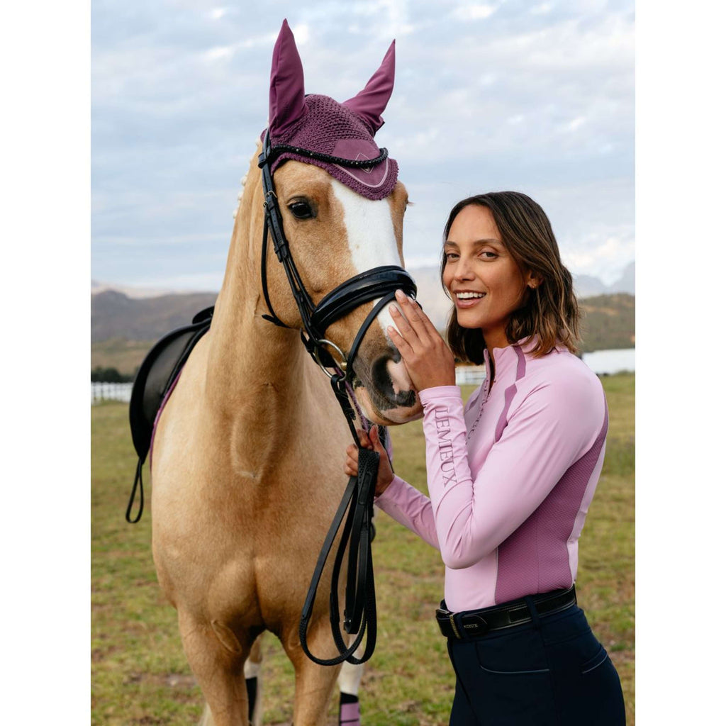 LeMieux Base Layer Philippa Mesh Longues Manches Fondant