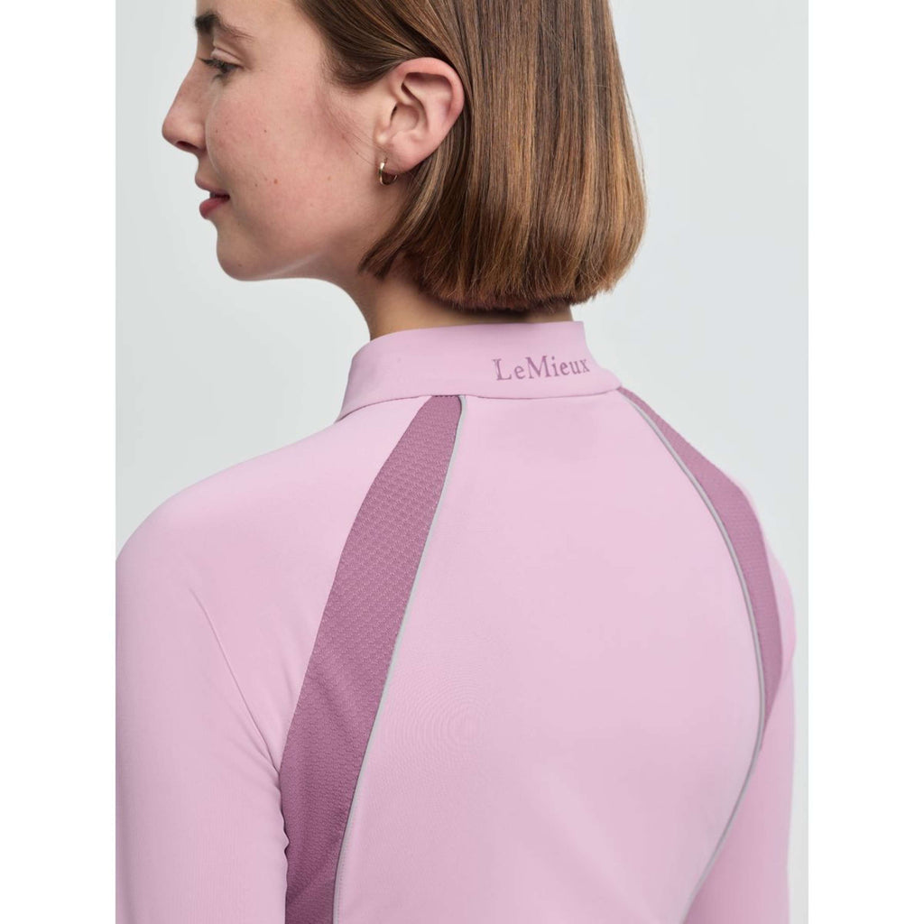 LeMieux Base Layer Philippa Mesh Longues Manches Fondant