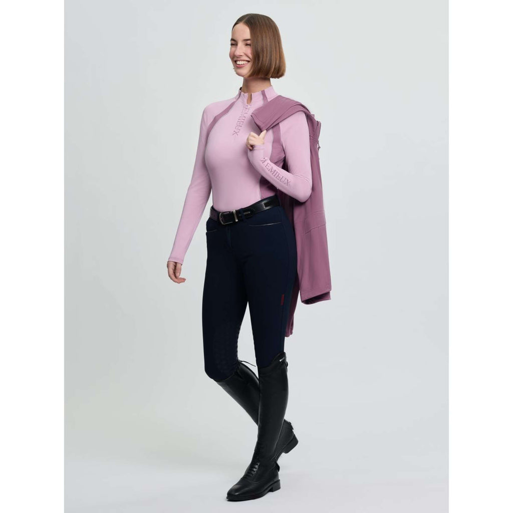 LeMieux Base Layer Philippa Mesh Longues Manches Fondant