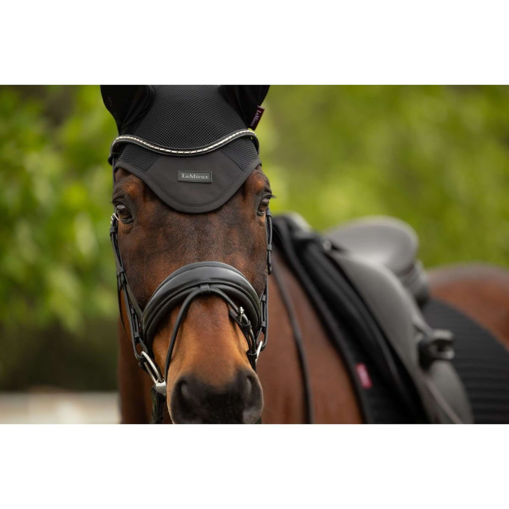 LeMieux Bonnet Anti-Mouches Air-Tek Mesh Noir