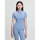 LeMieux Base Layer Young Rider Mia Mesh Powder Blue