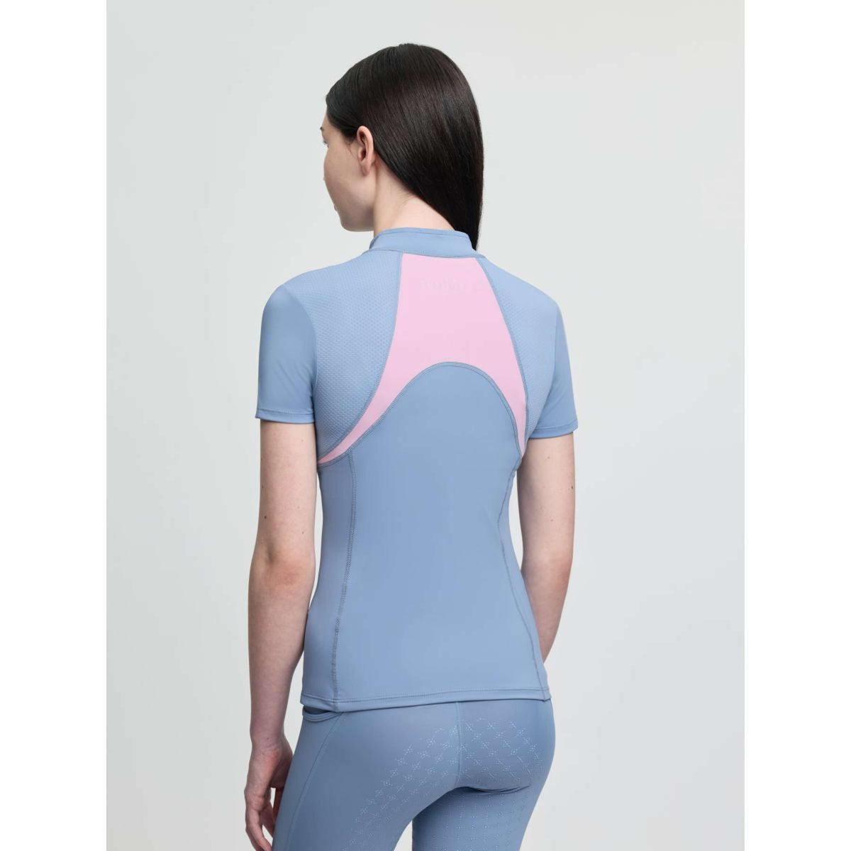 LeMieux Base Layer Young Rider Mia Mesh Powder Blue