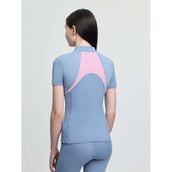 LeMieux Base Layer Young Rider Mia Mesh Powder Blue