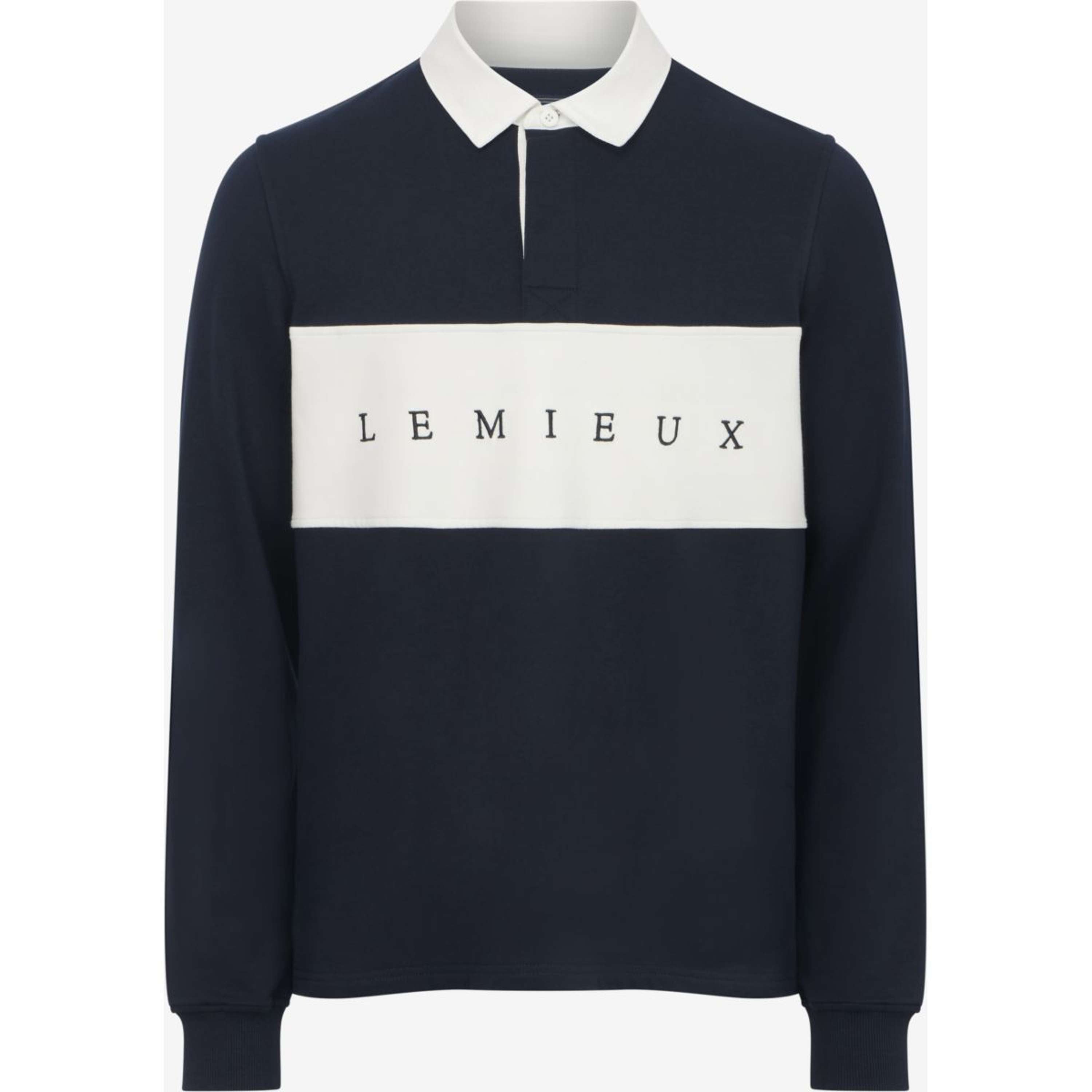 LeMieux Polo de Rugby Hommes Marin
