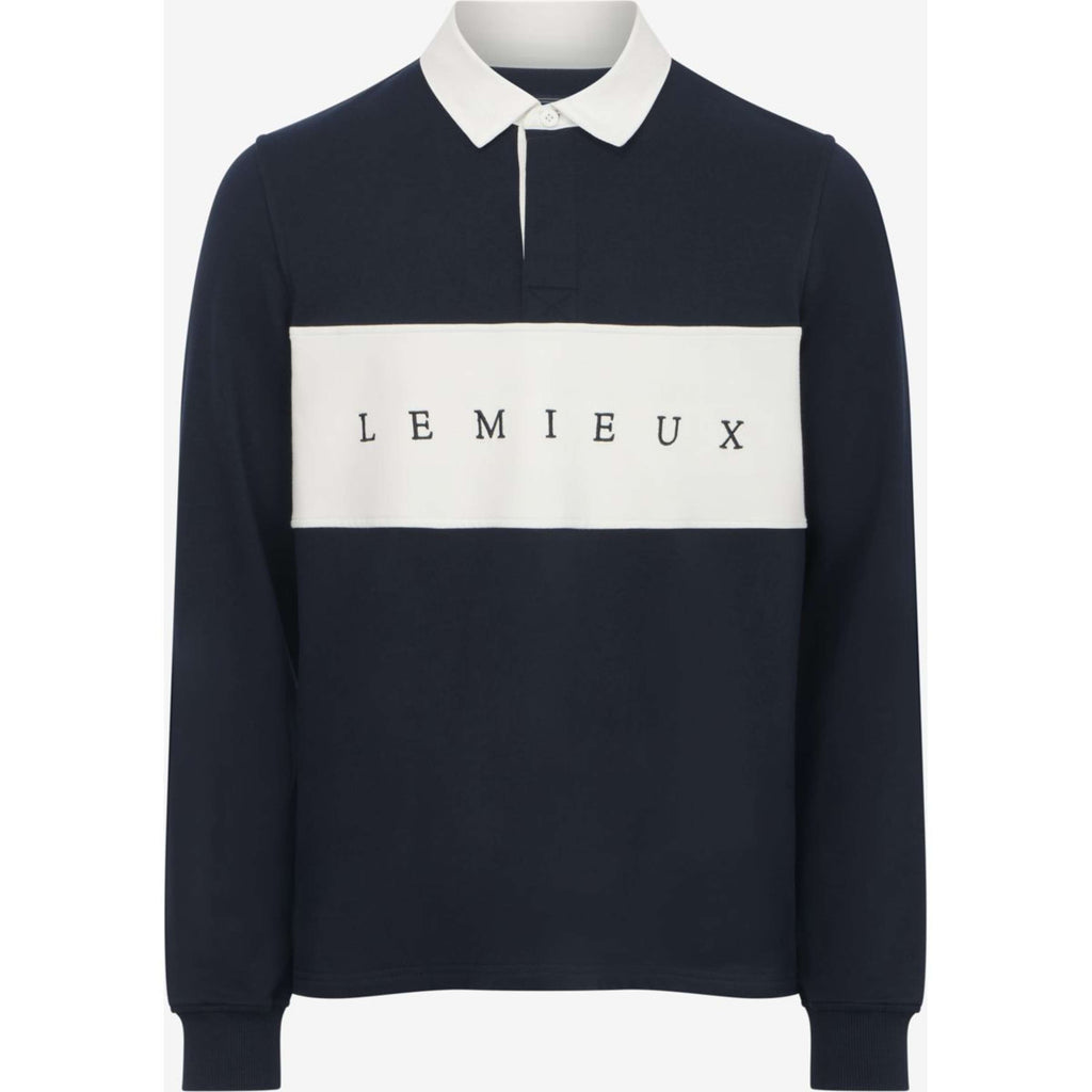 LeMieux Polo de Rugby Hommes Marin