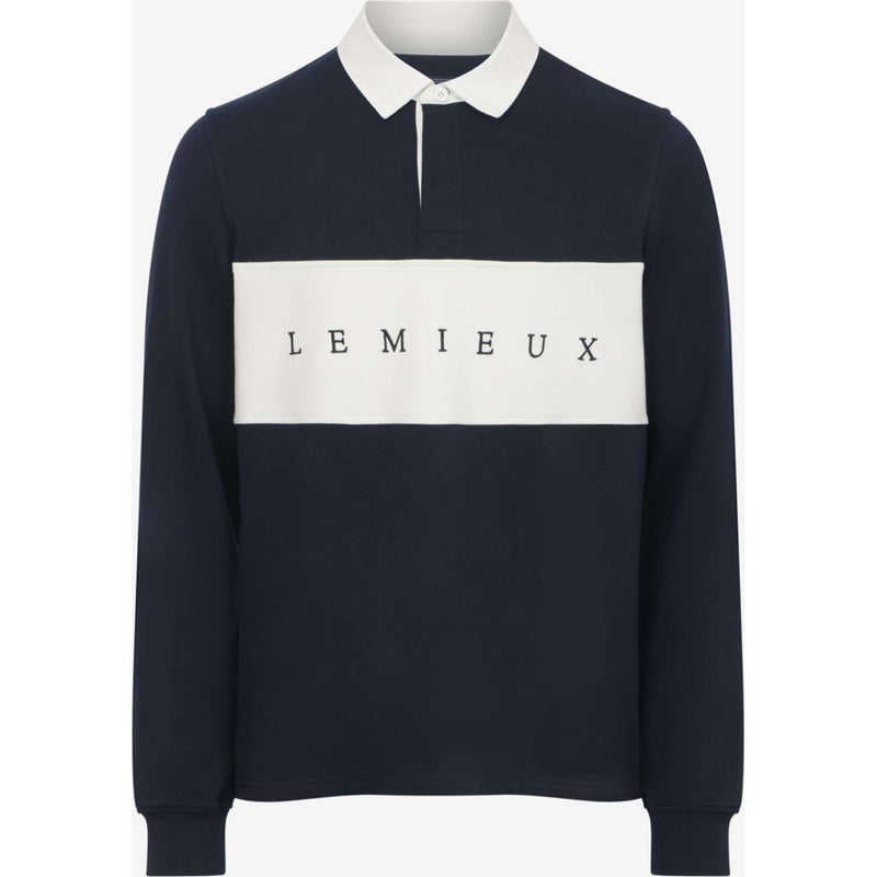 LeMieux Polo de Rugby Hommes Marin