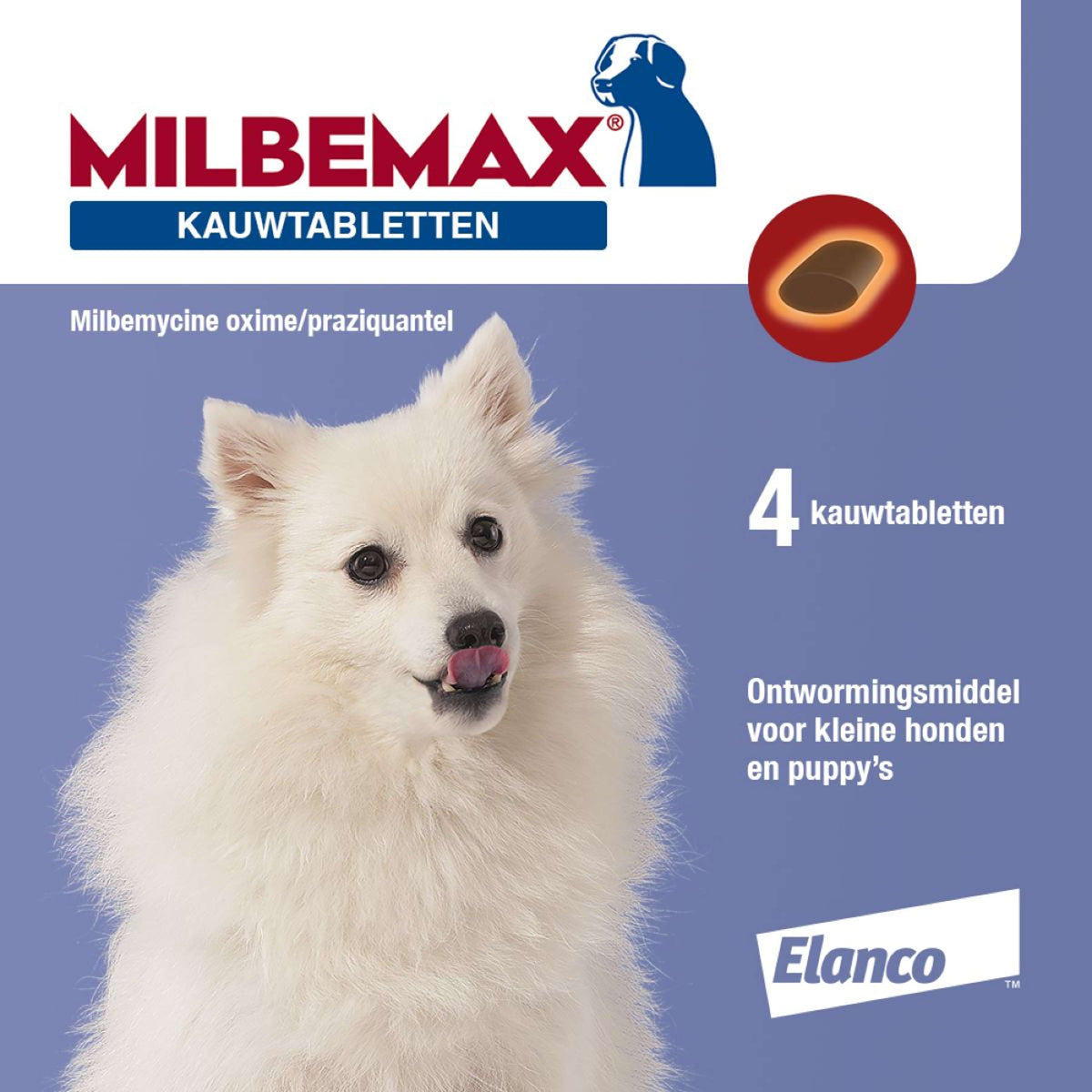 Milbemax Comprimé à Mâcher Savoureux Petit Chien/Puppy 4 Comprimés