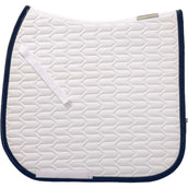 Kavalkade Tapis de Selle Exclusive Dressage blanc/marine