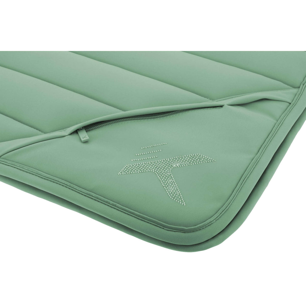 K by EQUITHÈME Tapis de Selle Vega Polyvalence Vert