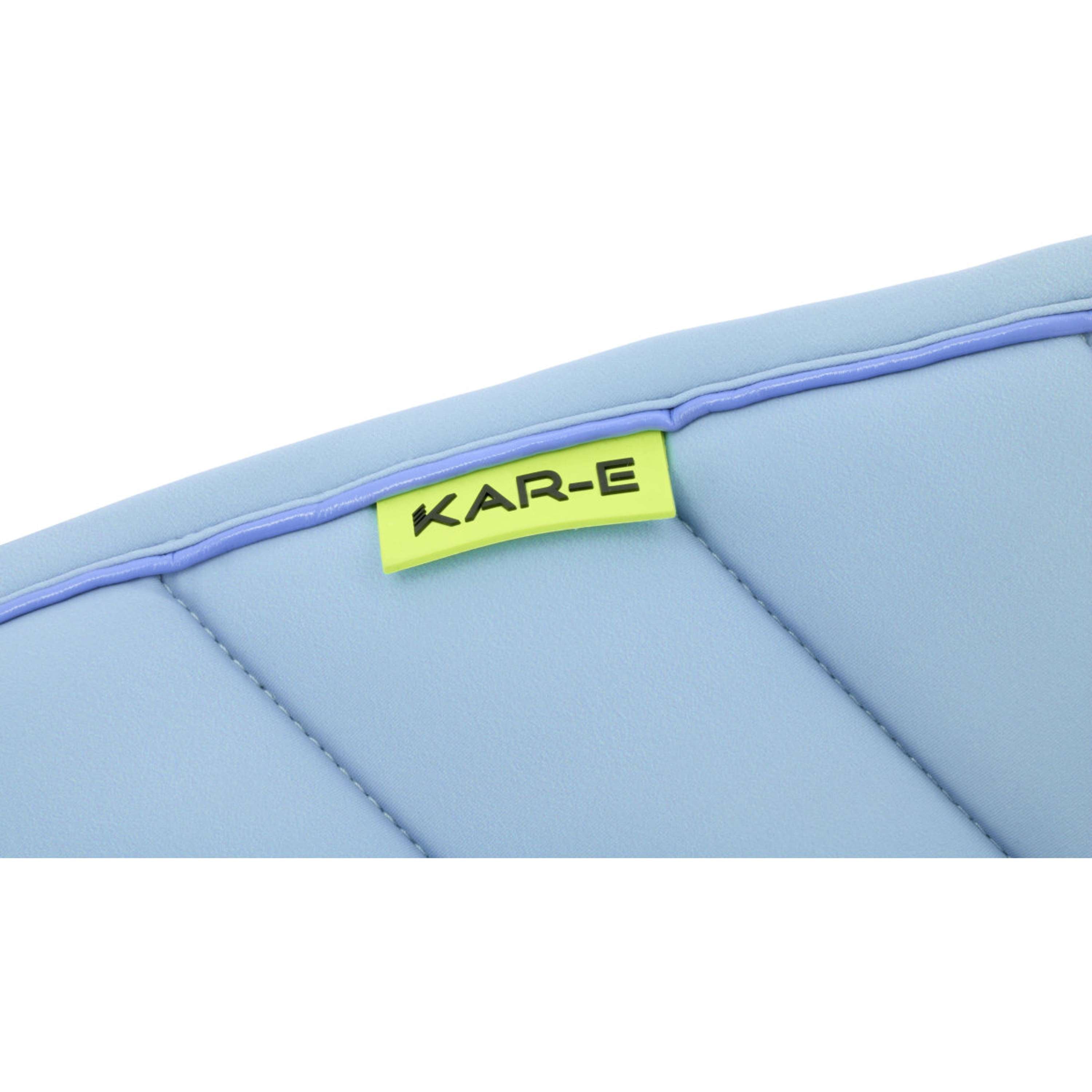 K by EQUITHÈME Tapis de Selle Vega Polyvalence Bleu ciel