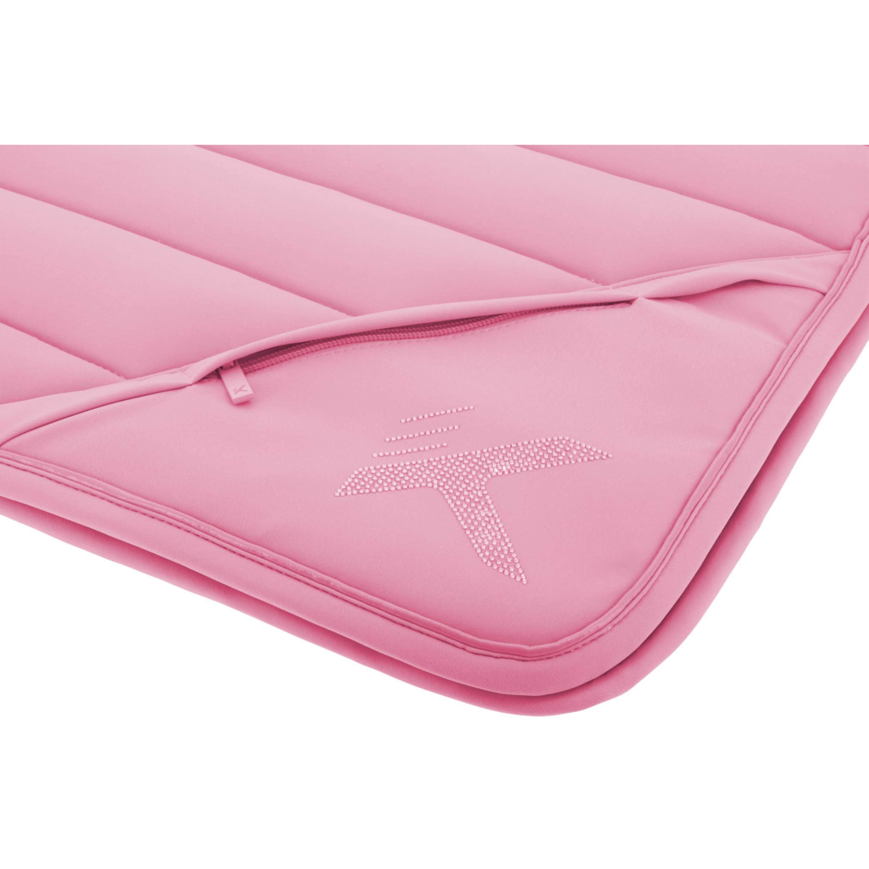 K by EQUITHÈME Tapis de Selle Vega Polyvalence Rose
