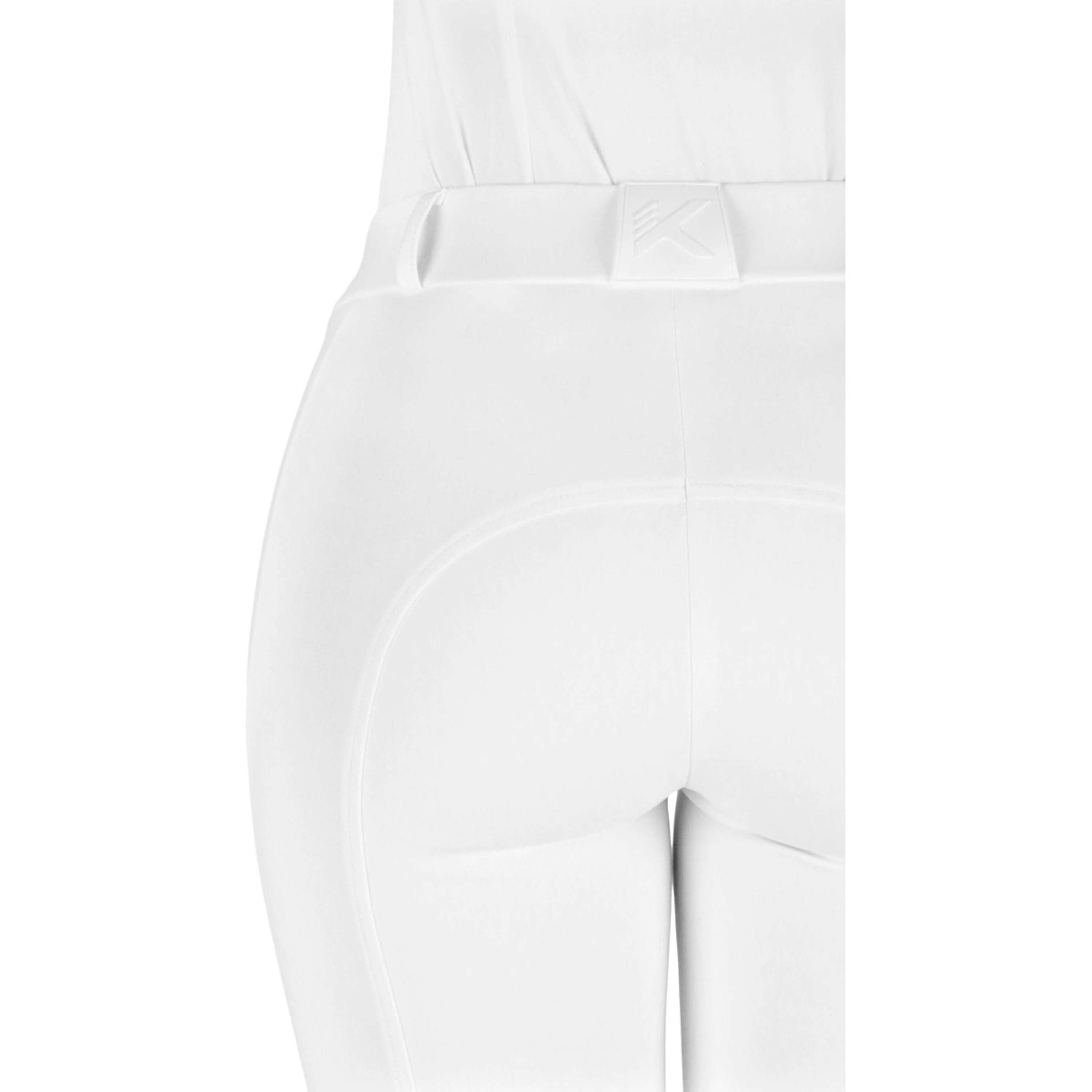 K by EQUITHÈME Pantalon d'Équitation Explore Full Grip Blanc