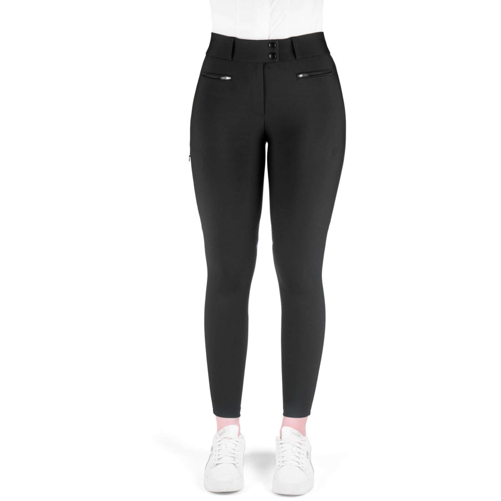 K by EQUITHÈME Pantalon d'Équitation Explore Full Grip Noir