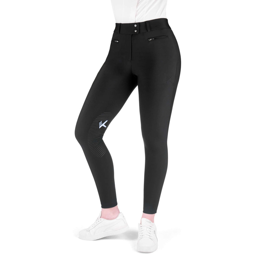 K by EQUITHÈME Pantalon d'Équitation Explore Full Grip Noir