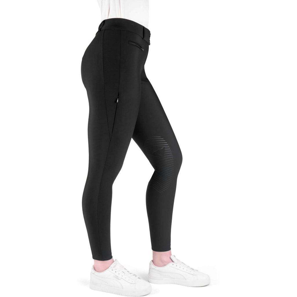 K by EQUITHÈME Pantalon d'Équitation Explore Full Grip Noir