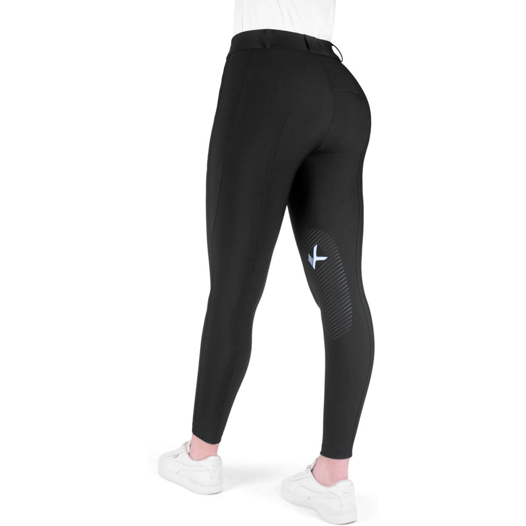 K by EQUITHÈME Pantalon d'Équitation Explore Full Grip Noir
