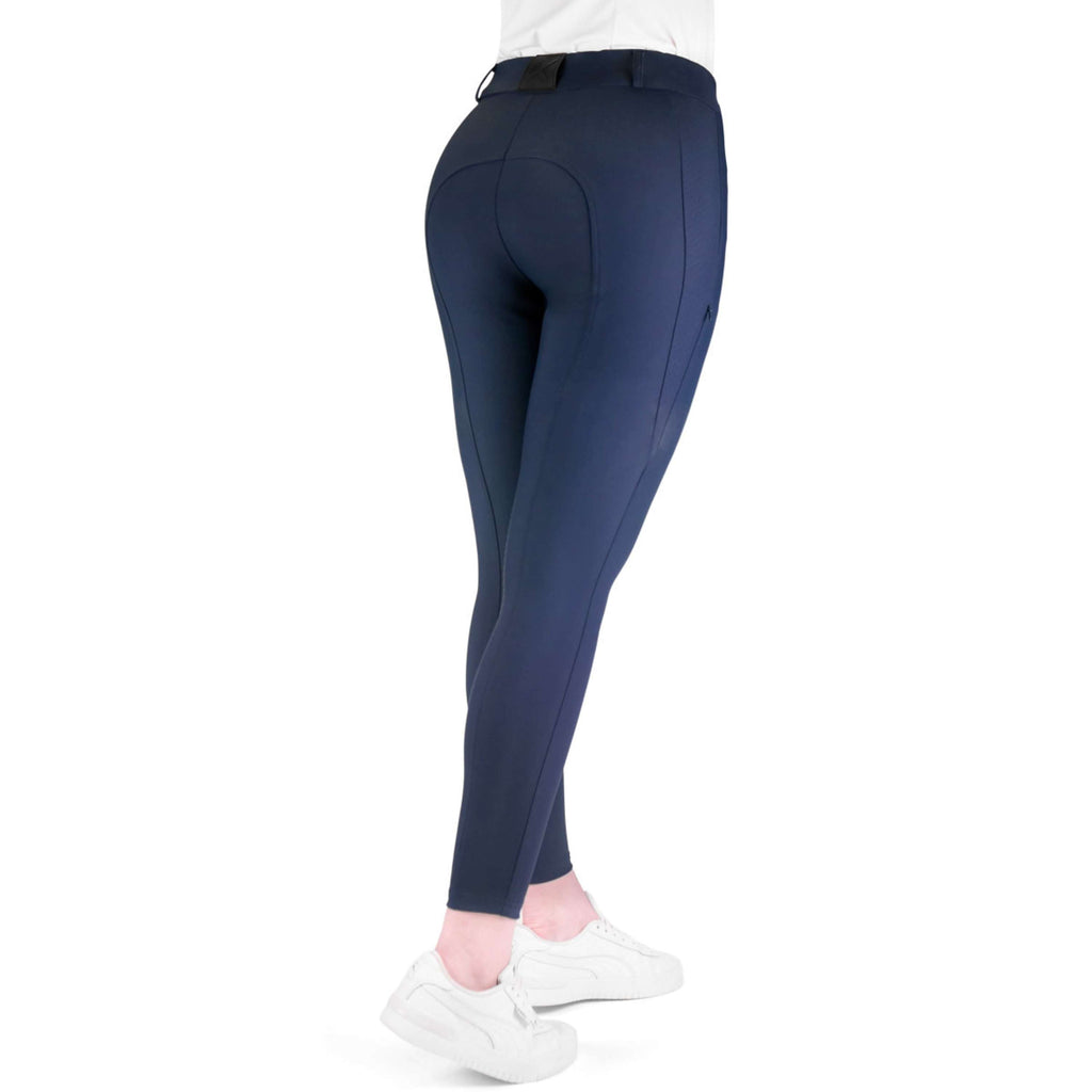 K by EQUITHÈME Pantalon d'Équitation Explore Full Grip Marine