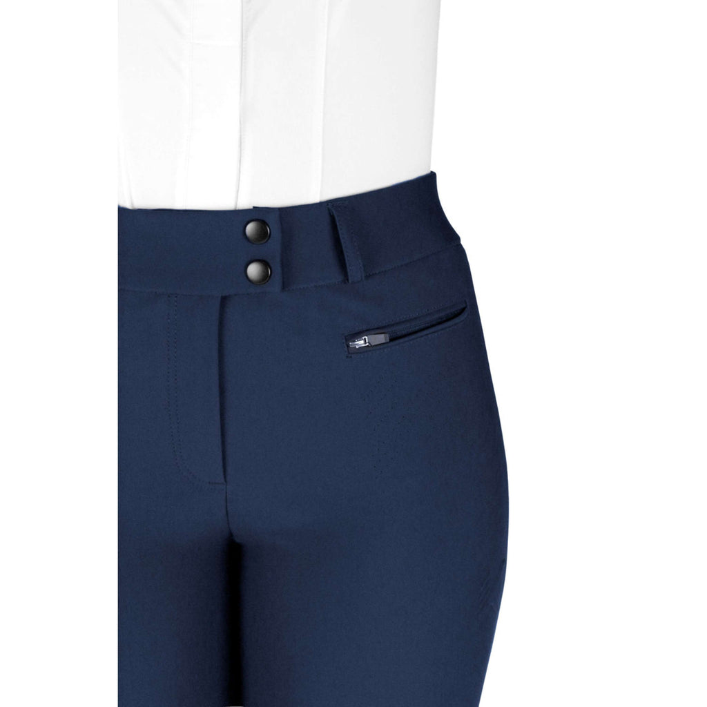 K by EQUITHÈME Pantalon d'Équitation Explore Full Grip Marine