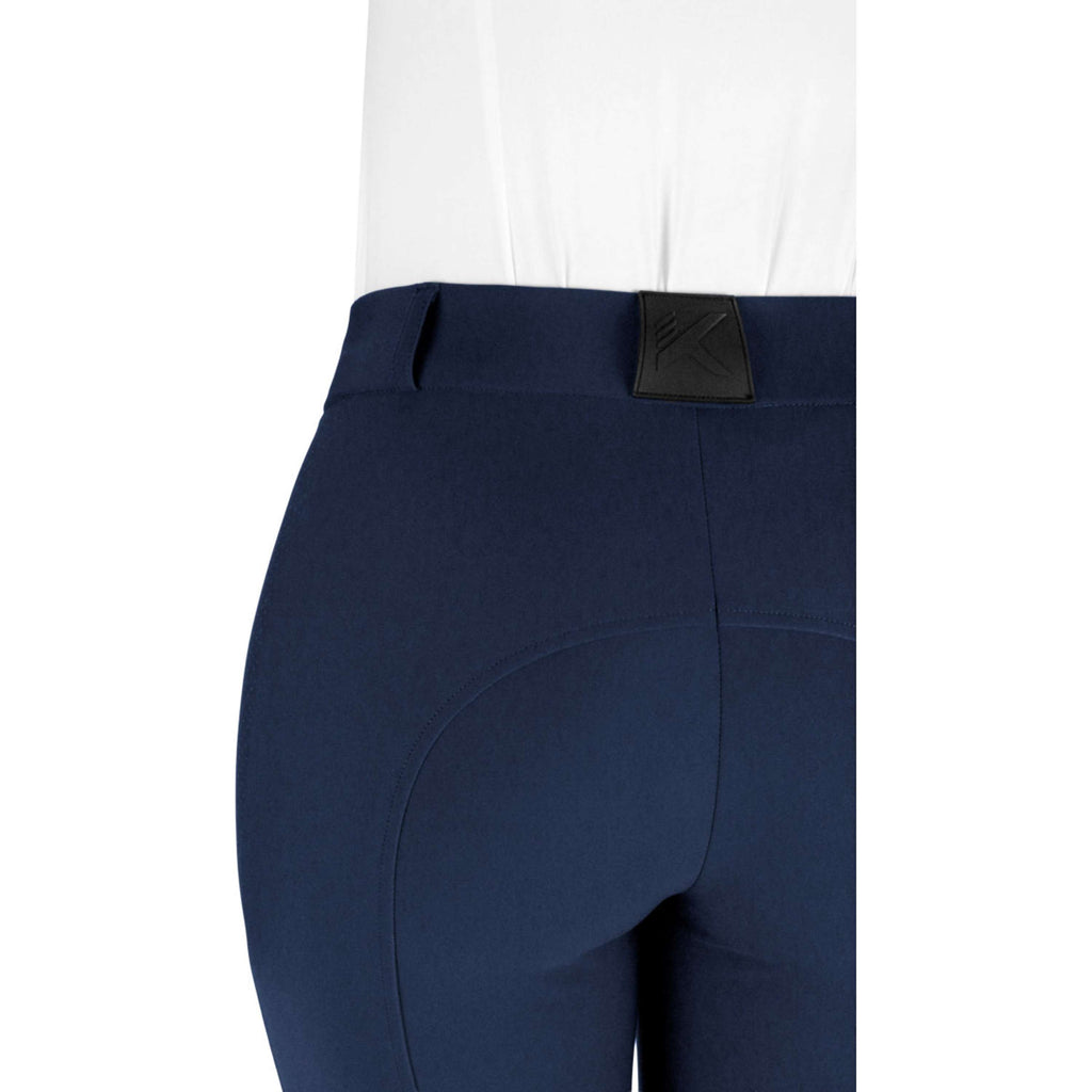 K by EQUITHÈME Pantalon d'Équitation Explore Full Grip Marine