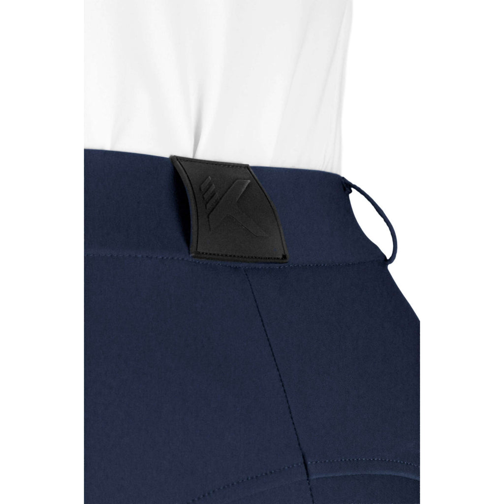 K by EQUITHÈME Pantalon d'Équitation Explore Full Grip Marine