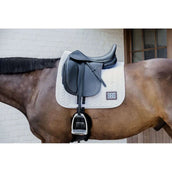 Kentucky Horsewear Tapis de Selle Fishbone Competiton Dressage Blanc