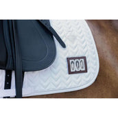 Kentucky Horsewear Tapis de Selle Fishbone Competiton Dressage Blanc