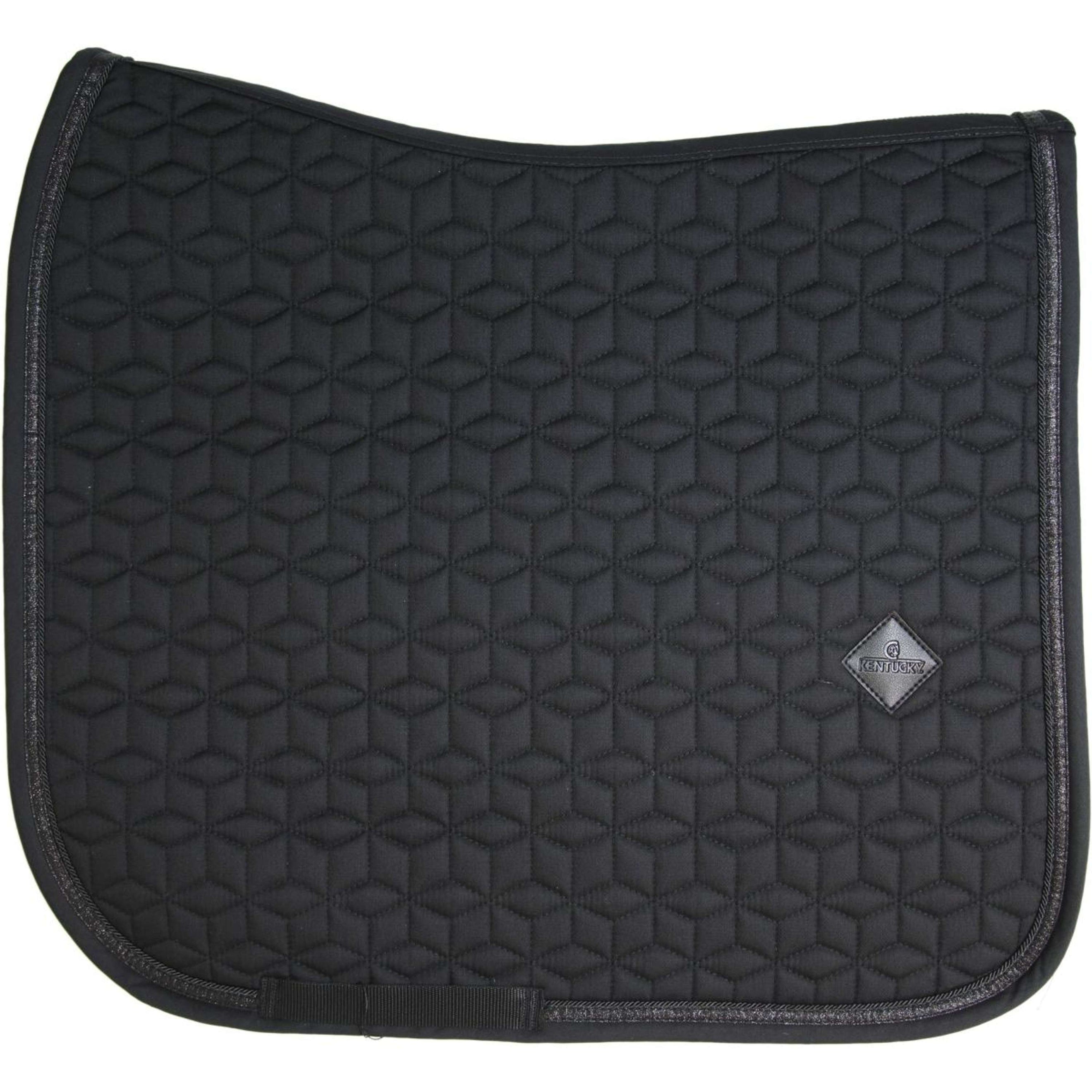 Kentucky Tapis de Selle Glitter Rope Dressage Noir Kentucky Tapis de Selle Glitter Rope Dressage Noir