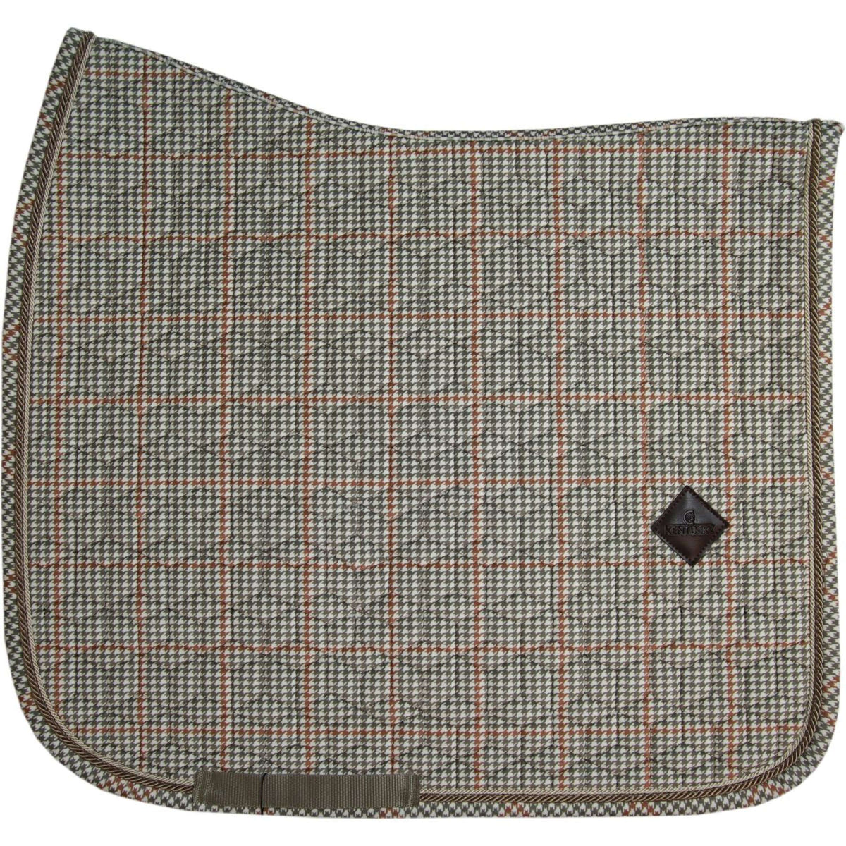 Kentucky Tapis de Selle Pied-de-Poule Dressage Beige