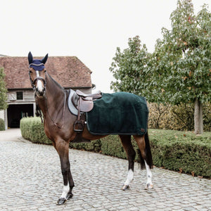 Kentucky Couvre-reins Carré Heavy Fleece Vert