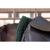 Kentucky Tapis de Selle Velvet Mini Pearls Dressage Pine Green