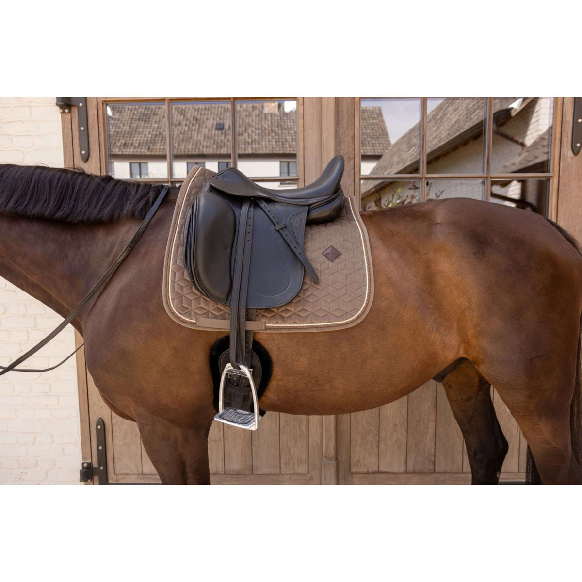 Kentucky Tapis de Selle Velvet Dressage Beige